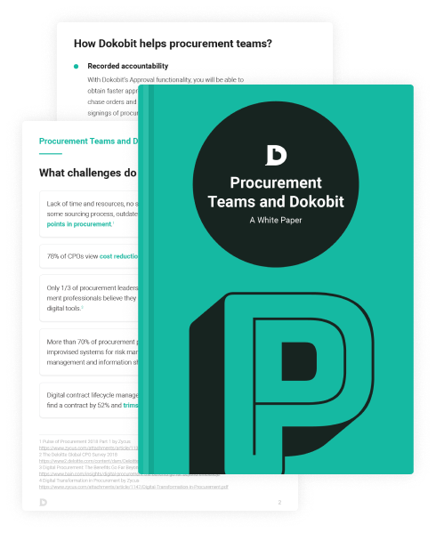 Thumbnail pages of Procurement Teams and Dokobit: A White Paper